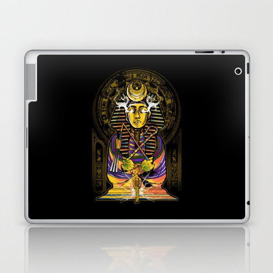 Pharaoh Egypt Illustration Laptop & iPad Skin