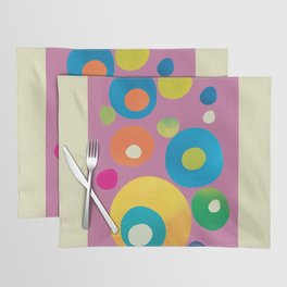 Mid-Century Abstract Balance 15 Placemat