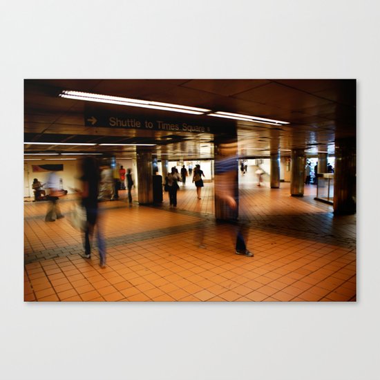 New York Train Station Canvas Print