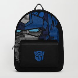 026 Optimus Full Backpack | Optimus, Anime, Stripes, Vectordesign, Decepticon, Cybertron, Texture, Portrait, Face, Transformers 