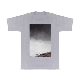 Mist Rising From the Rapids, Churning Water, Fast Moving River T Shirt | Photo, Mistyriver, Swiftwater, Churningwater, Digital, Rapids, Mistywater, River, Riverrapids, Mist 