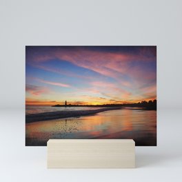 Santa Cruz Sunset III Mini Art Print
