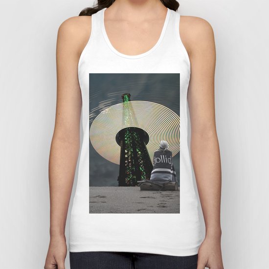 Digital Waves Unisex Tank Top