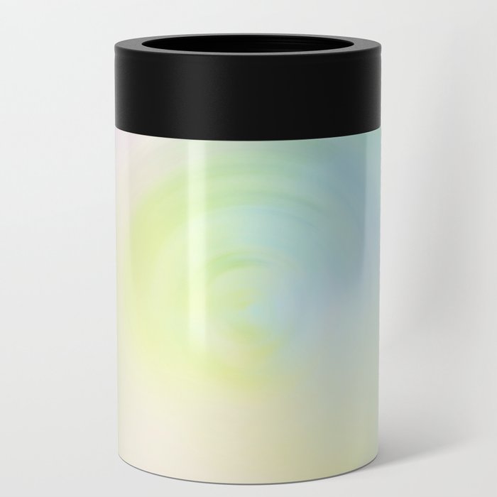 Pastel spin rainbow Can Cooler