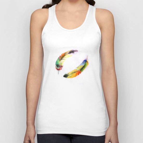 Feathers II Unisex Tank Top
