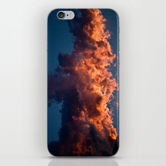 Clouds On Fire iPhone & iPod Skin