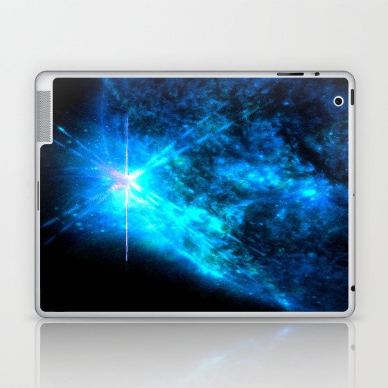 Blue Starlight Laptop & iPad Skin
