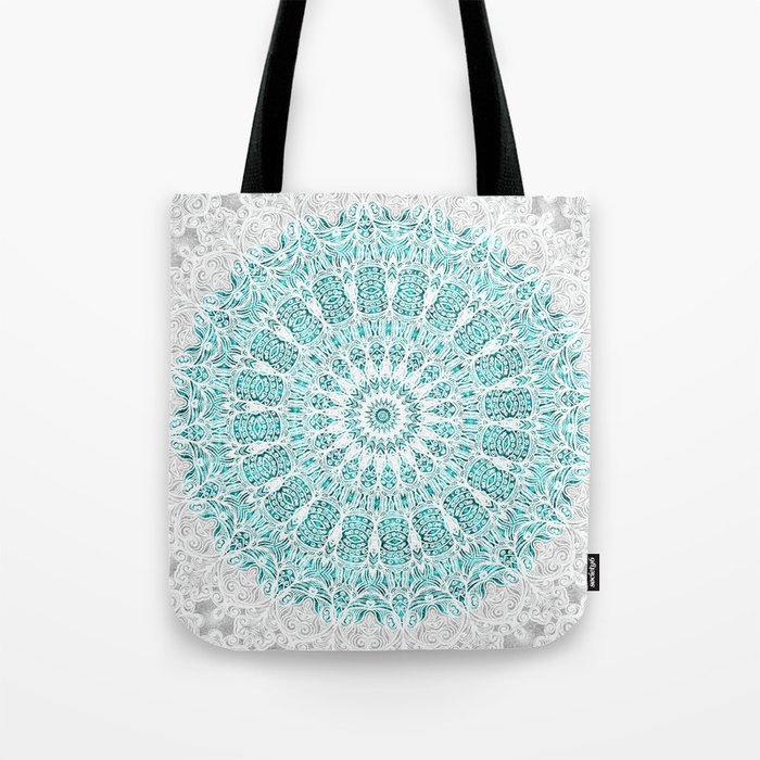 A Glittering Mandala Tote Bag