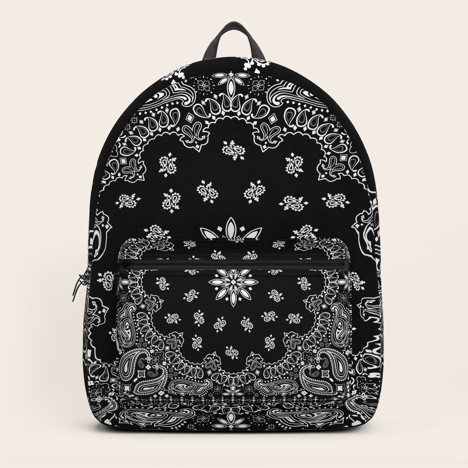 black bandana backpack