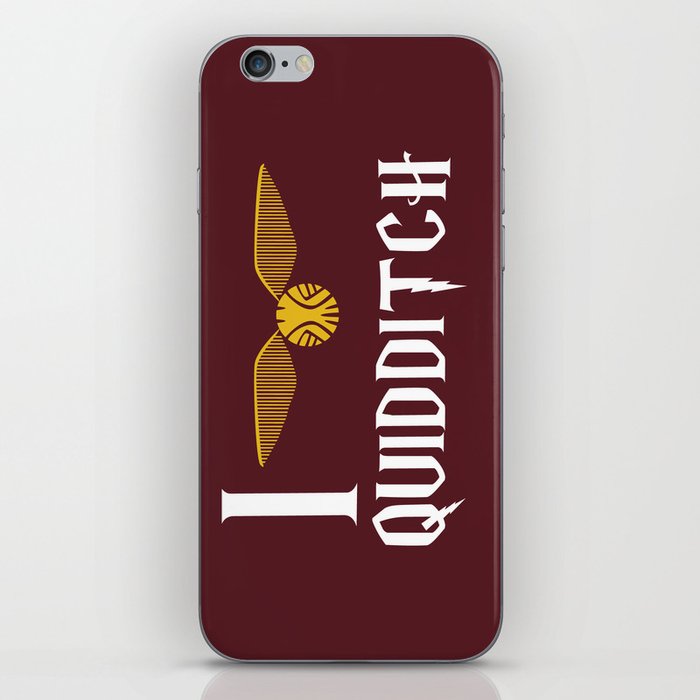 I love Quidditch iPhone Skin