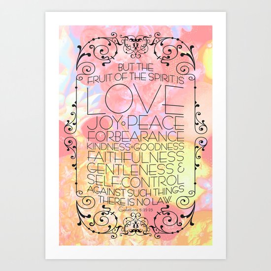 Fruit of the Spirit Art Print