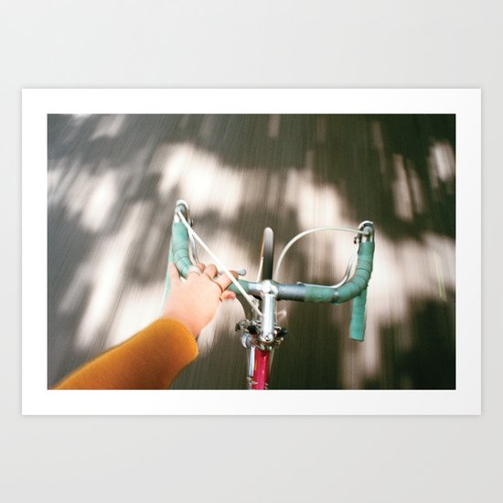 For a ride Art Print
