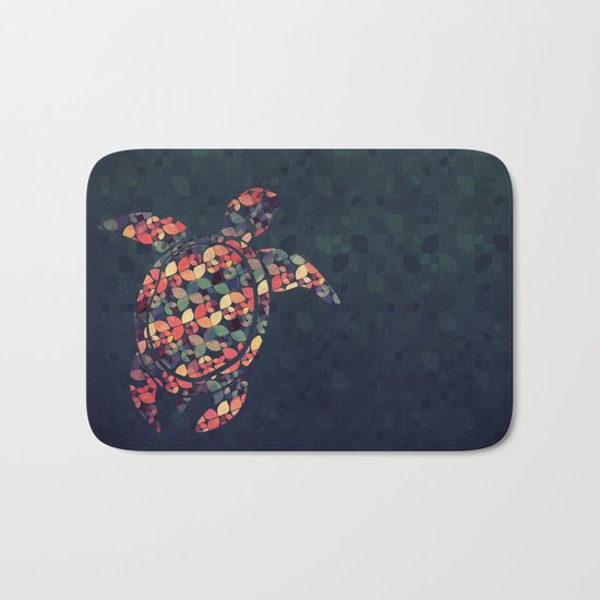 The Pattern Tortoise Bath Mat