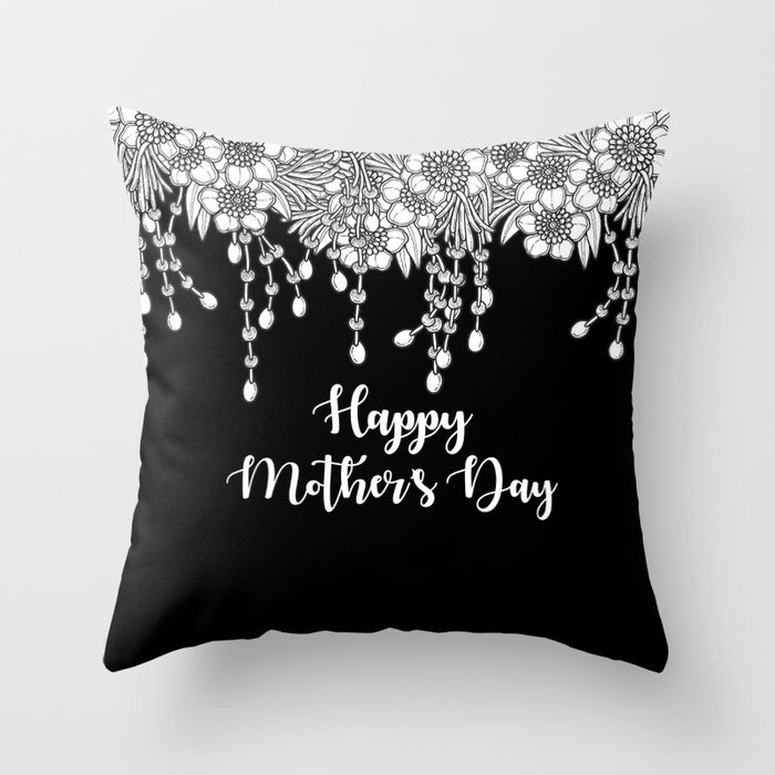 Psithurism III - Happy Mother's Day Throw Pillow