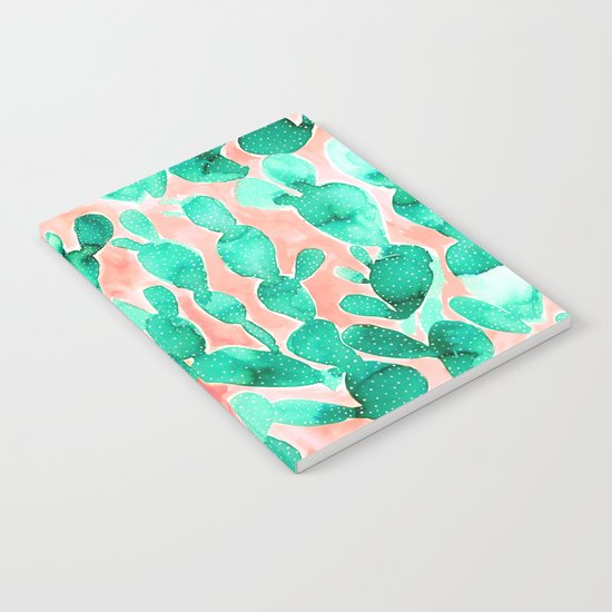 Paddle Cactus Blush Notebook