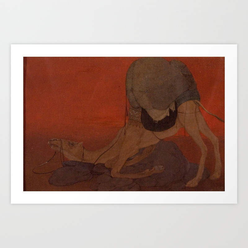Abanindranath Tagore Journey S End 1913 Art Print By Ninboy