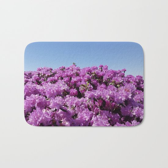 View of "Mount Rhodendron" on a clear day Bath Mat