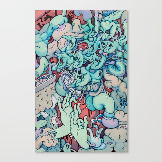 Manic Episode Canvas Print
