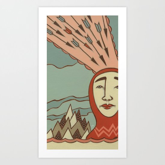 Arrows Art Print
