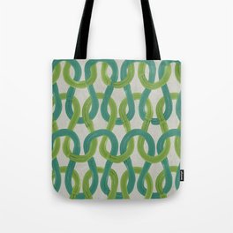 KNIT WIT LEAF with Concrete backround Tote Bag