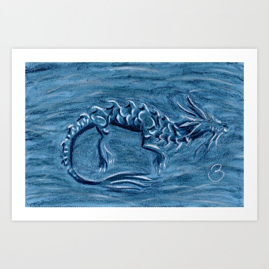 Wind Dragon Art Print