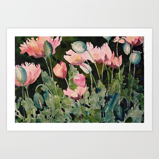 Poppies Art Print
