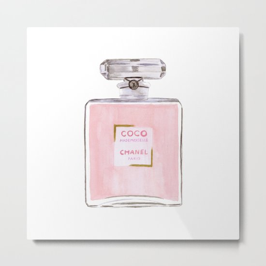 Pink Parfum Metal Print