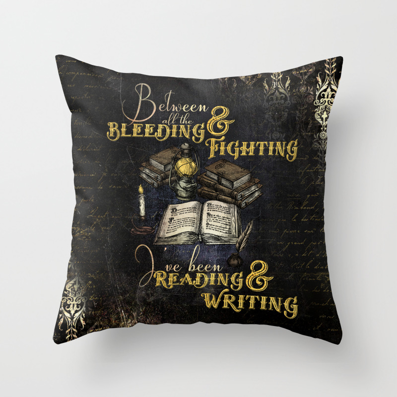 Reading & Writing Throw Pillow