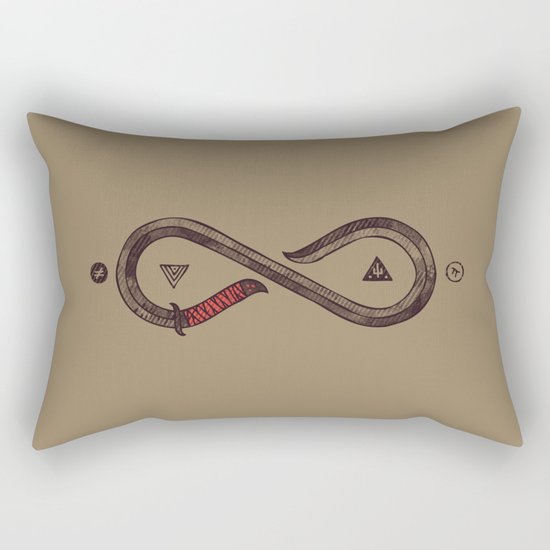 Infinity Blade Rectangular Pillow