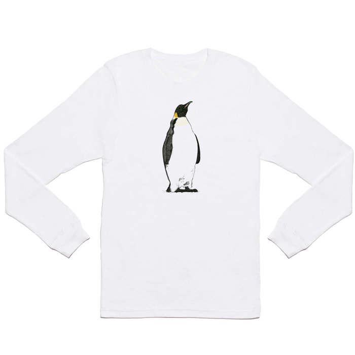 Emperor Penguin Long Sleeve T Shirt