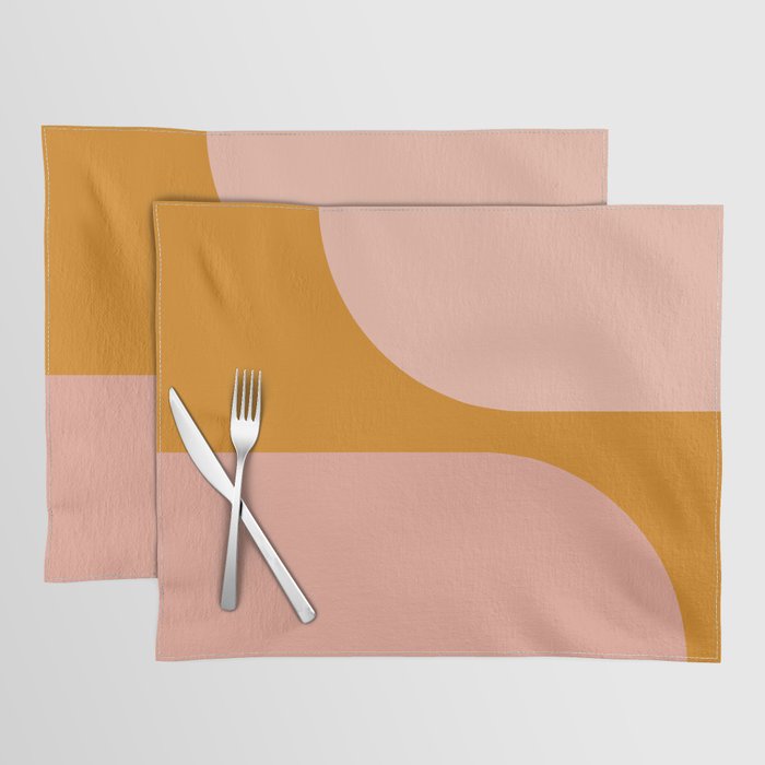 Modern Minimal Arch Abstract LXXI Placemat