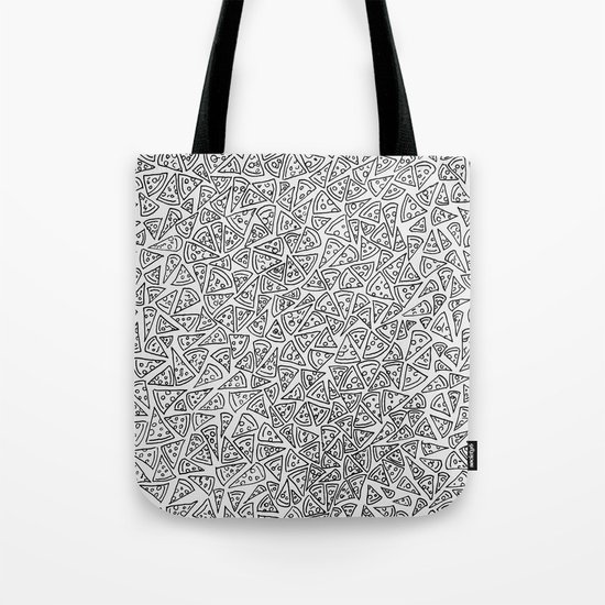 2D Pizza Tote Bag