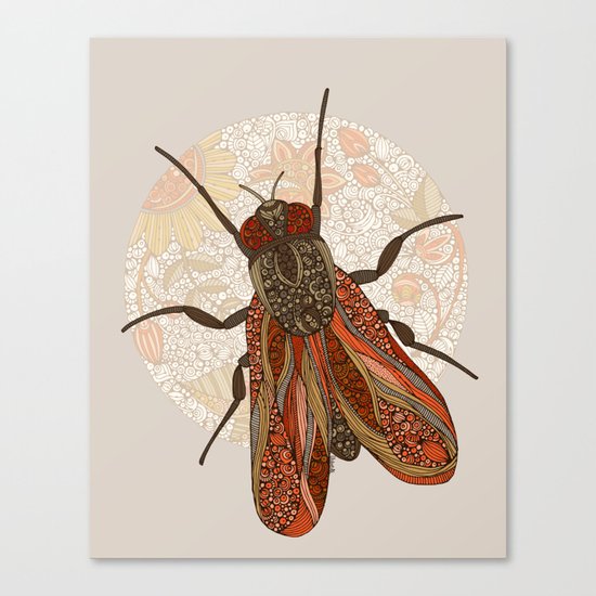 The fly Canvas Print