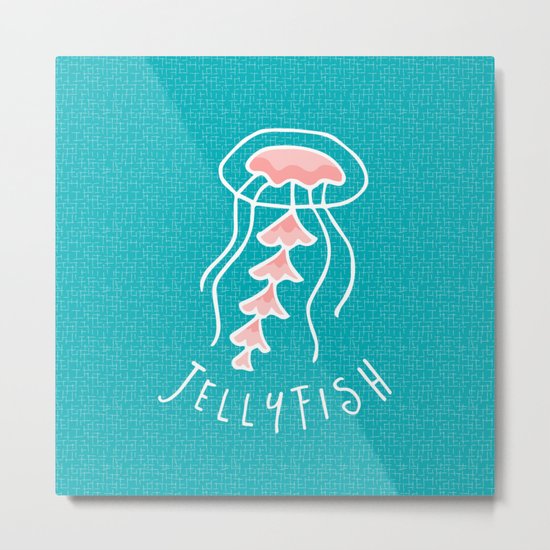 Jellyfish Metal Print