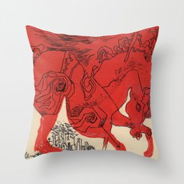 Catcher Throw Pillow