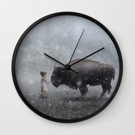 MeeTe Buffao Wall Clock