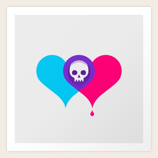 A Death-Marked Love Art Print