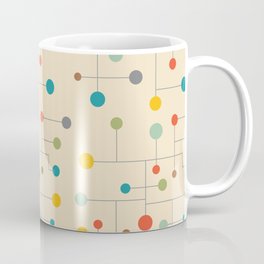 Mid-Century Dots Pattern Mug