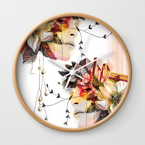 Double Vision 2 Wall Clock