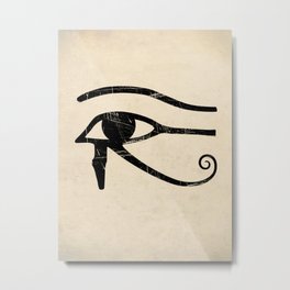 Eye of Horus Art Print Metal Print | Ancientegyptian, Occultartprint, Egyptianart, Apartment, Horuseye, Egyptianartprint, Homedecor, Graphicdesign, Eyeofhorus, Egyptian 