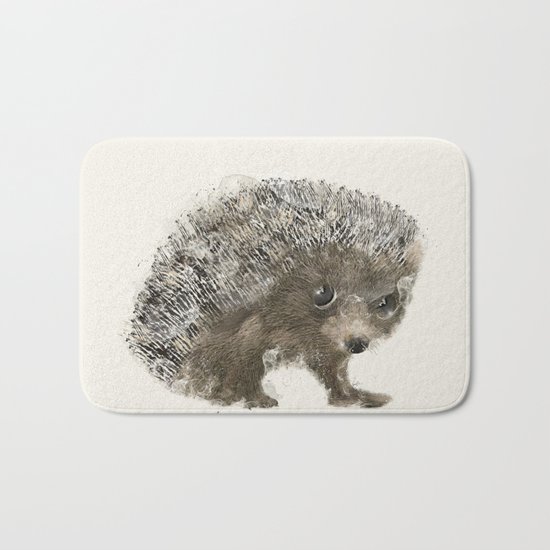 little hedgehog Bath Mat