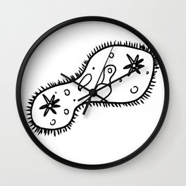 Paramecium Wall Clock
