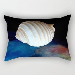 Galactic Seashell Rectangular Pillow