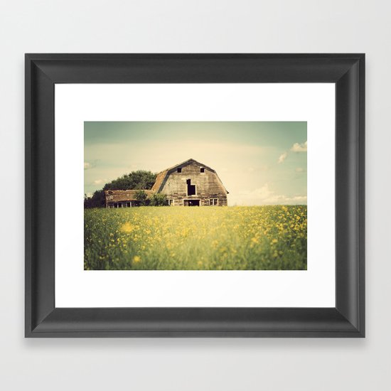 There will be a rainbow after the storm Framed Art Print