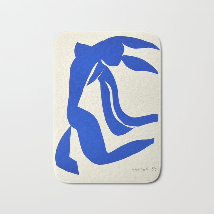 Blue Nude Dancing - Henri Matisse Bath Mat