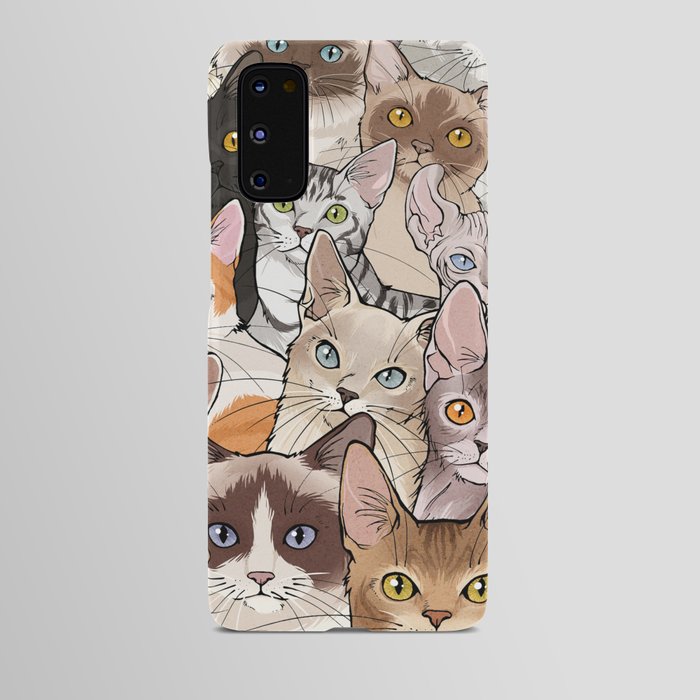 A lot of Cats Android Case