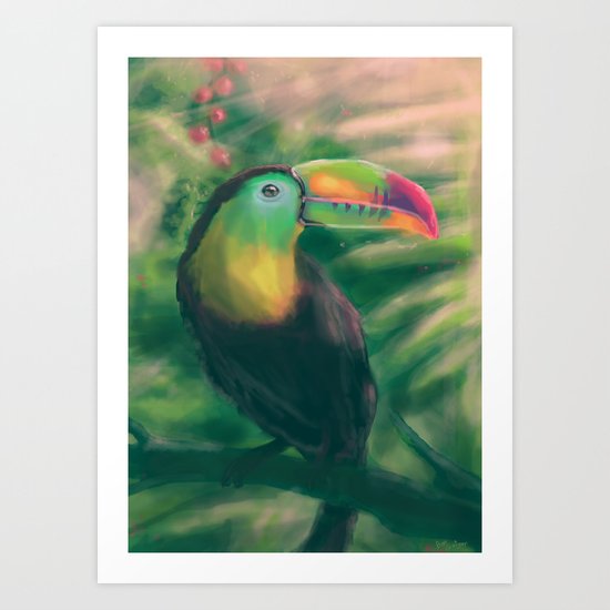 Tropical Art Print