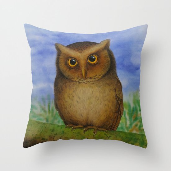 Owl Throw Pillow