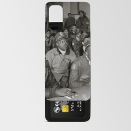 Tuskegee Airmen at Briefing World War II Android Card Case