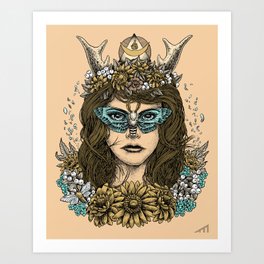 Freyja Art Print